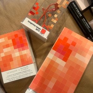 Sephora x Pantone NIB Tangerine Tango Color of the Year CURLER, BLUSH, EYELINERS